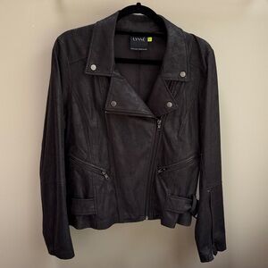 Lysse Charcoal Moto Jacket